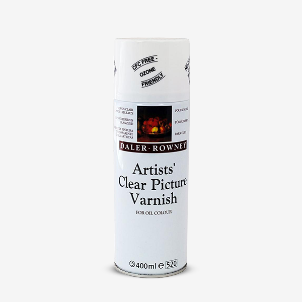 Daler Rowney - 400ml Artist Clear Picture Varnish Aerosoll