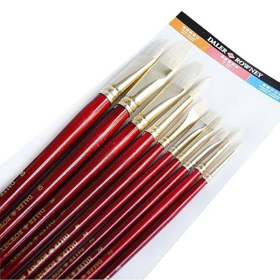 Daler Rowney - Simply brush set acrylic 10pcs