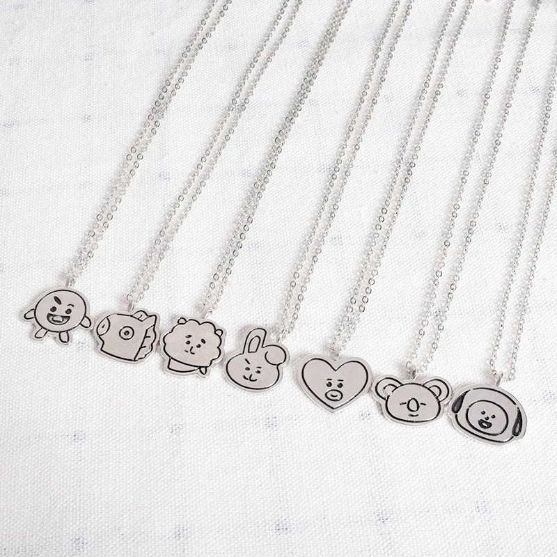 BT21 BTS NECKLACE