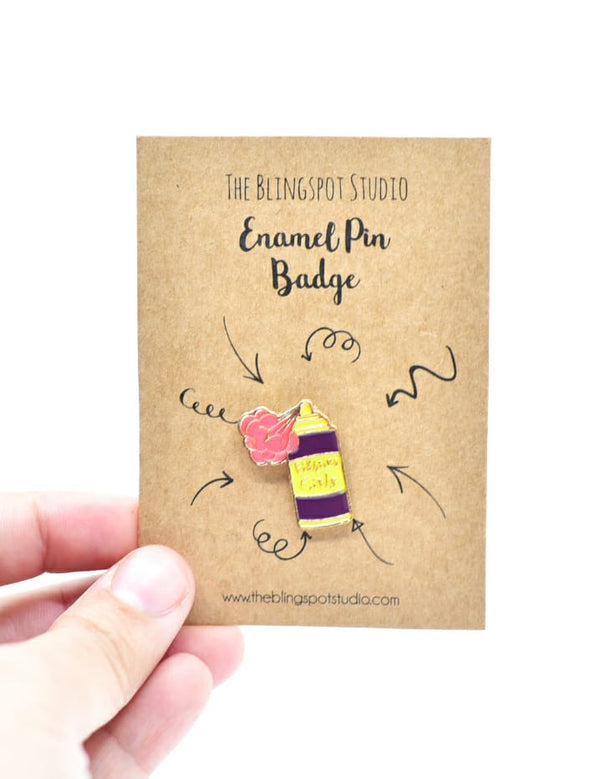 Spray Enamel Pin