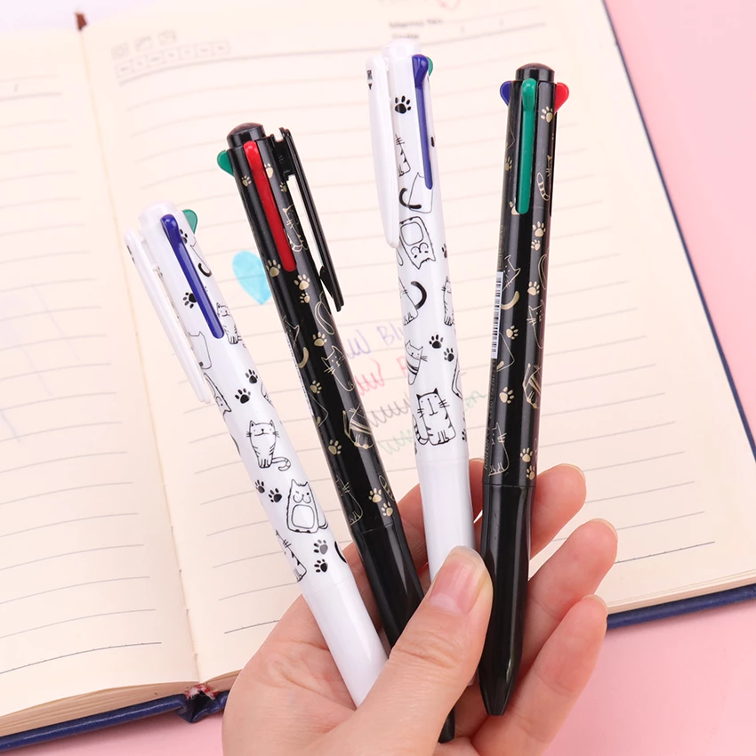 Cute Cat 4 in 1 - Ball Pen