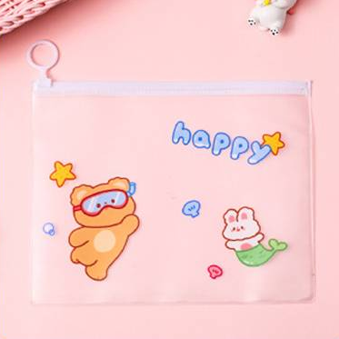 Cute Animals  Style 2 Pencil Case Pouch Water Resistant