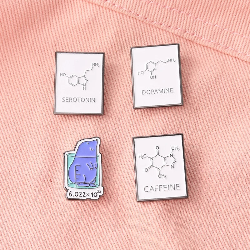 Chemistry Humor - Enamel Pins