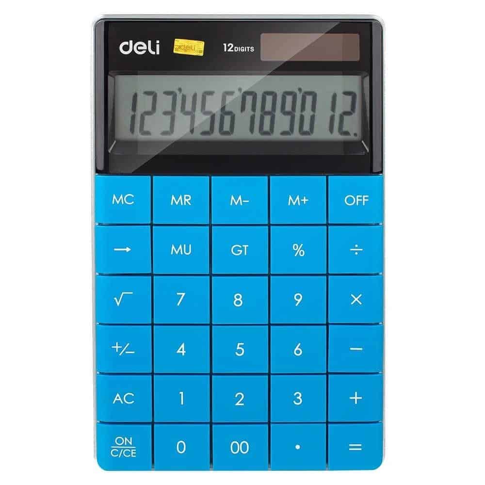 Deli 12 Digit Calculator