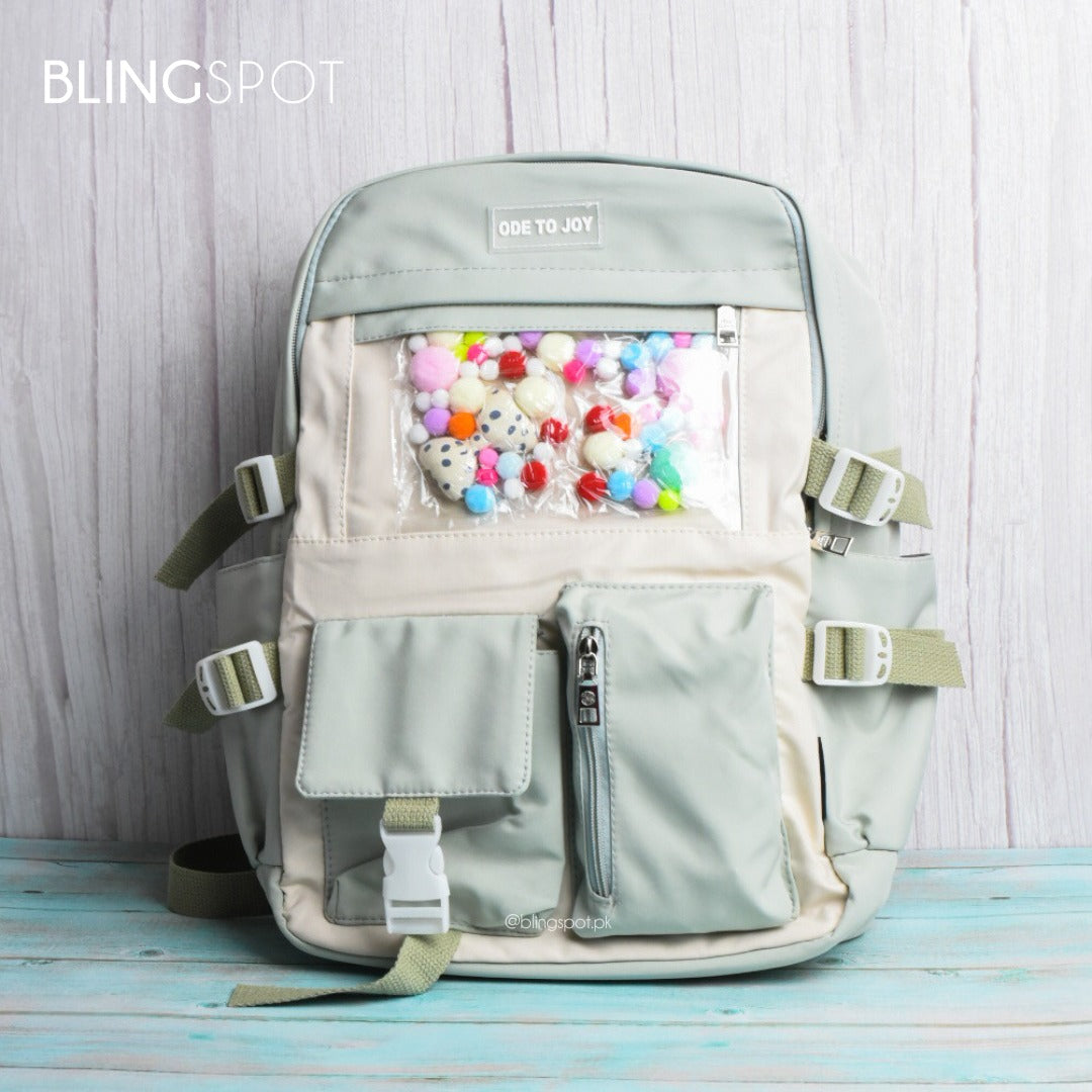 Basic Green  - Backpack