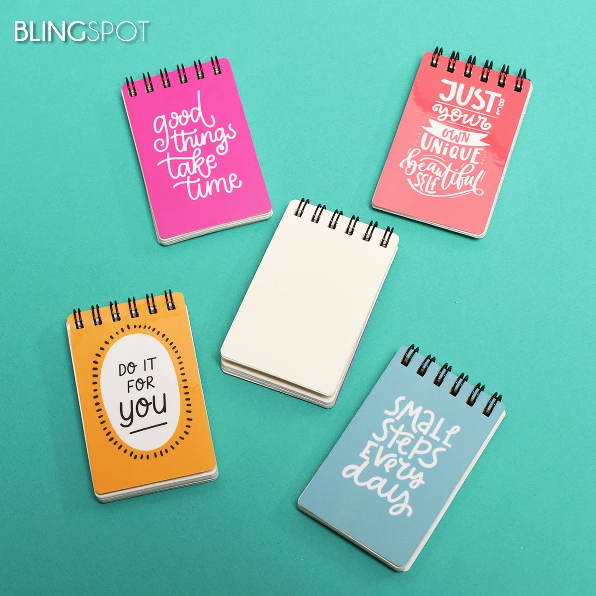 Good Things Take Time  - Designer Mini Notepad