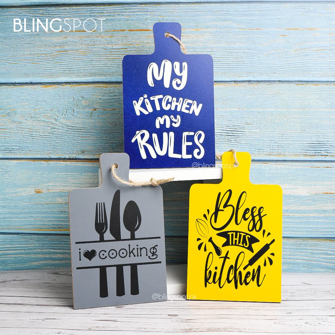 My Kitchen My Rules  - Wall Hanging