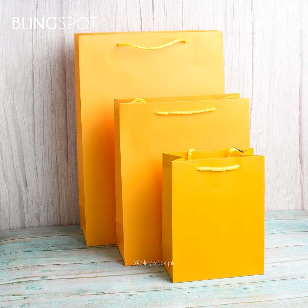 Mustard Yellow - Gift Bag