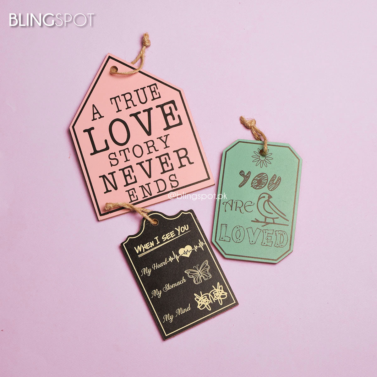 A True Love Story Never End   - Wall Hanging