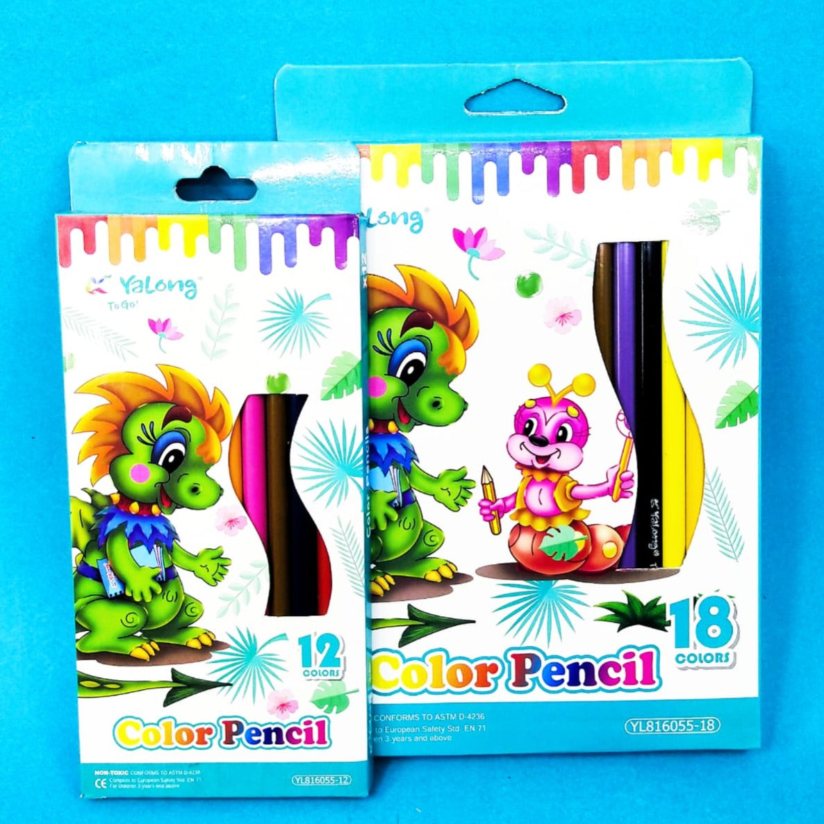 Yalong Color Pencils Set of 12 &amp; 18