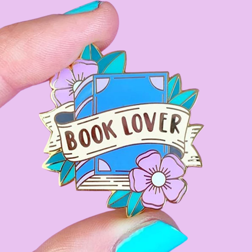 Book Lover- Enamel Pin