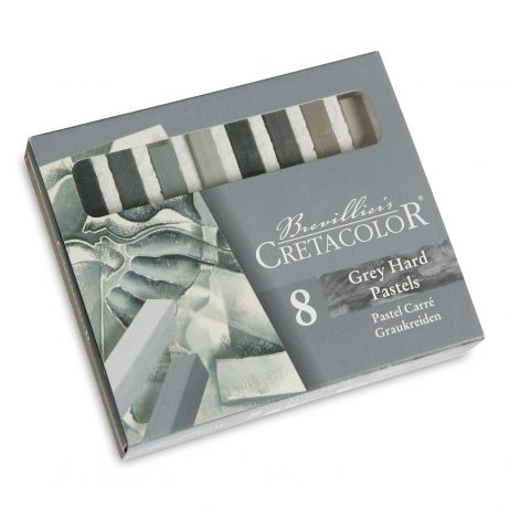 Cretacolor Hard Pastels In Grey Tones Set of 8