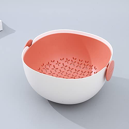 Orange & White  -  Colander