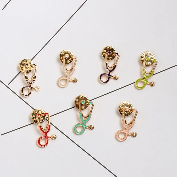Doctors Stethoscope Style 2 - Enamel Pin