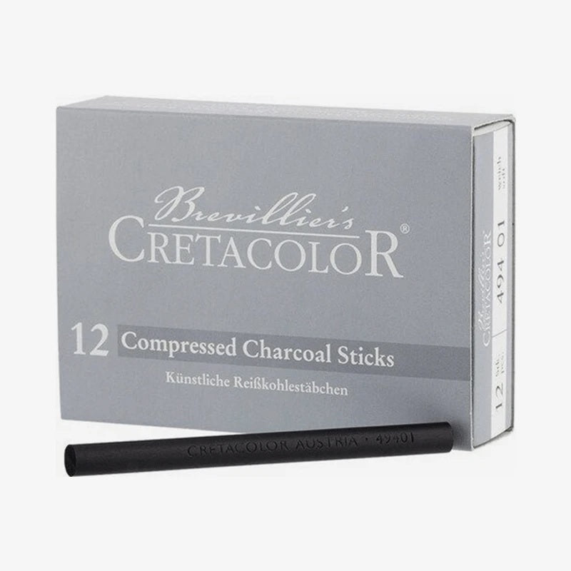Cretacolor Soft Compressed Charcoal Sticks