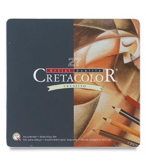Cretacolor Creativo Drawing Set Of 27Pcs
