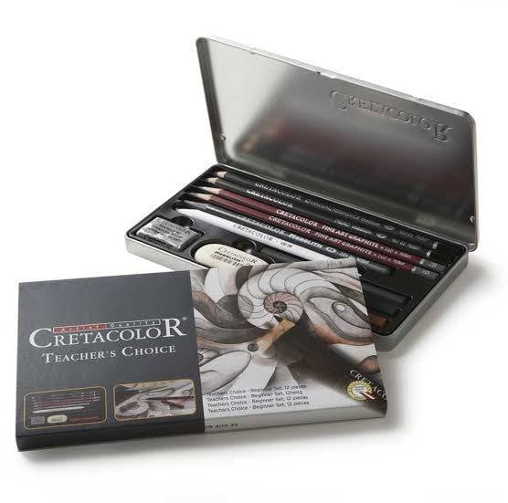Cretacolor Teachers Choice Drawing Set Of 11 Piece