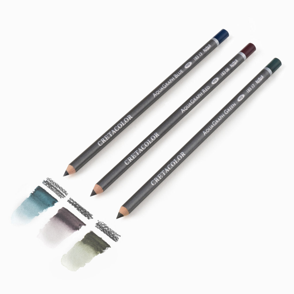 Cretacolor Aqua Graph – Aquarelle Graphite Pencils Set Of 6