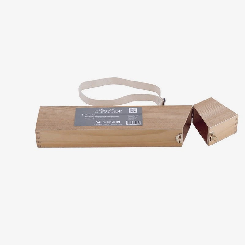 Cretacolor Wooden Brush Box
