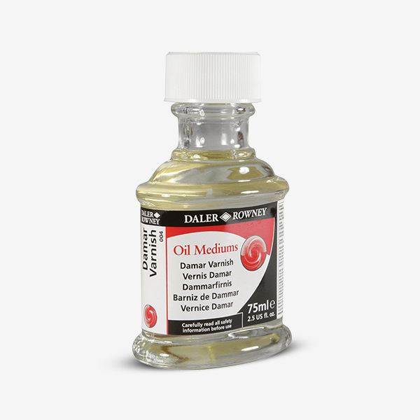 Daler Rowney Damar Varnish For Oil Colors In 75ml Bottle