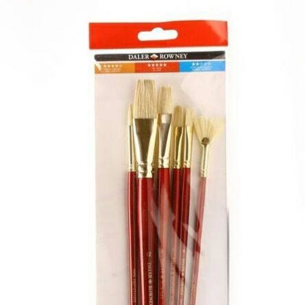 Daler Rowney - Simply brush set acrylic 6pcs
