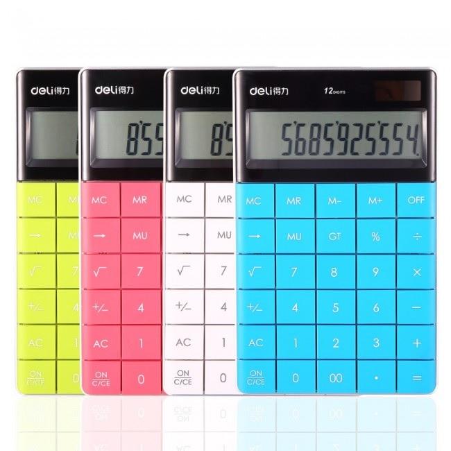 Deli 12 Digit Calculator 