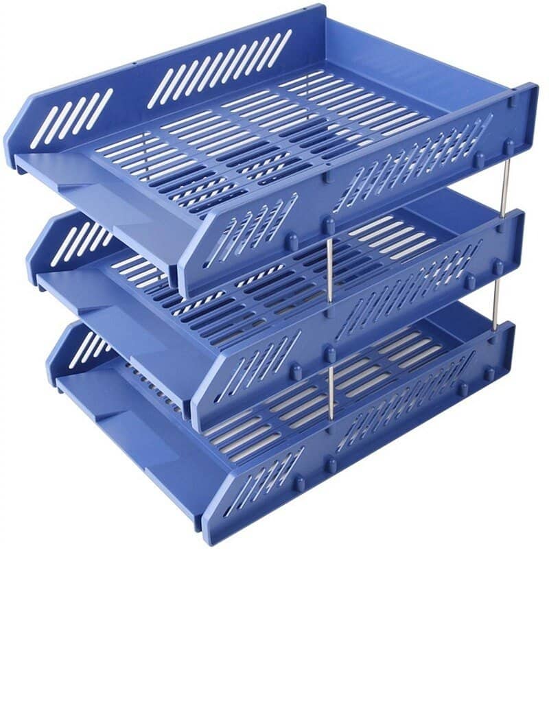 Deli Blue File Tray 