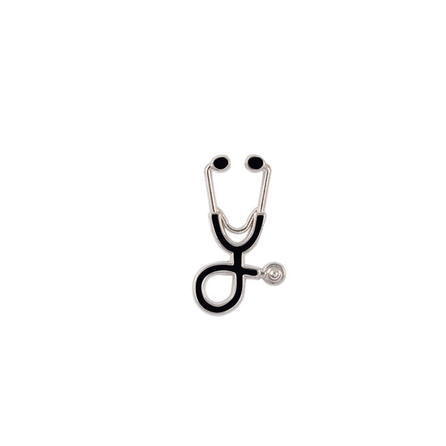 Doctors Stethoscope - Enamel Pin