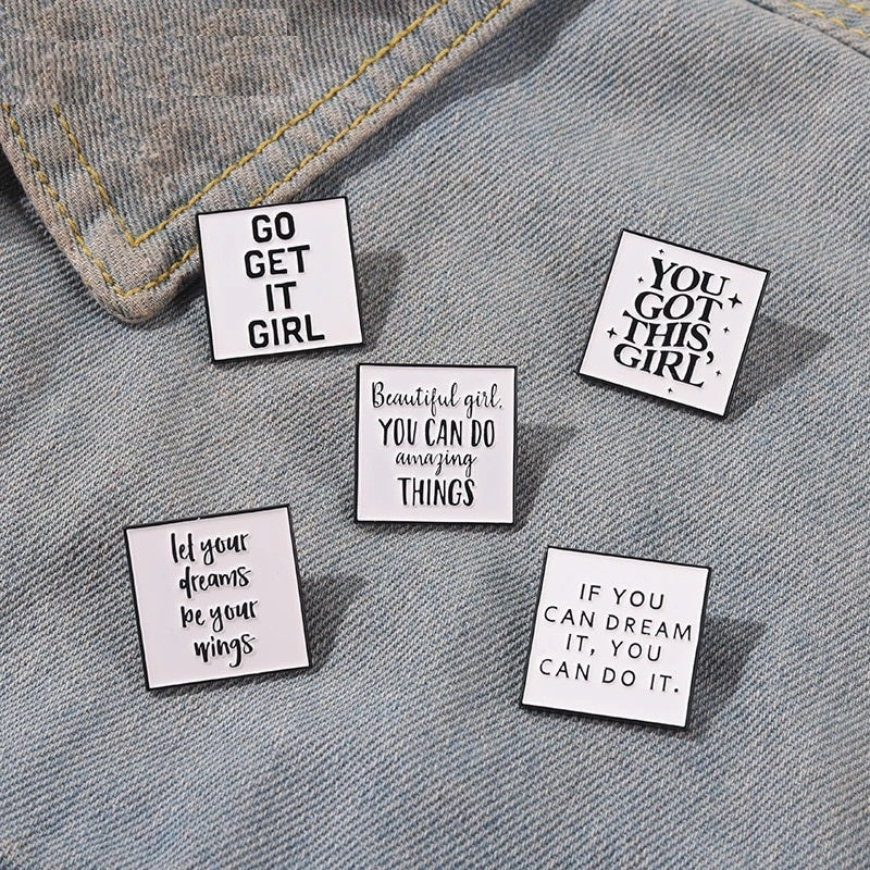 If You Can Dream It You Can Do It  - Enamel Pin