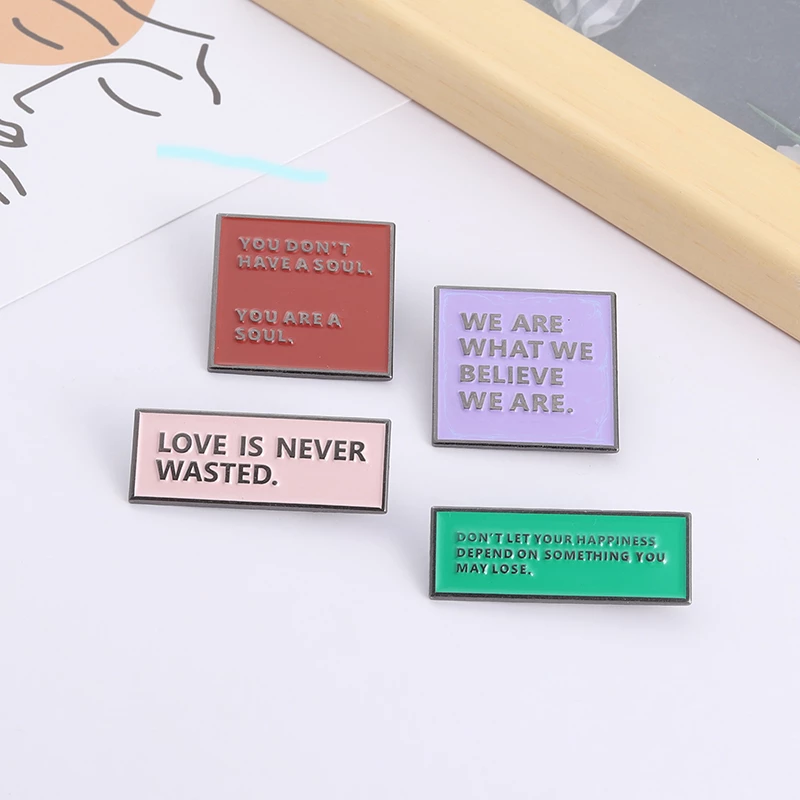 Love Is Never Wasted - Enamel Pin