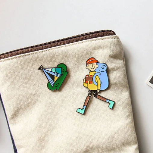 Camping - Enamel Pin