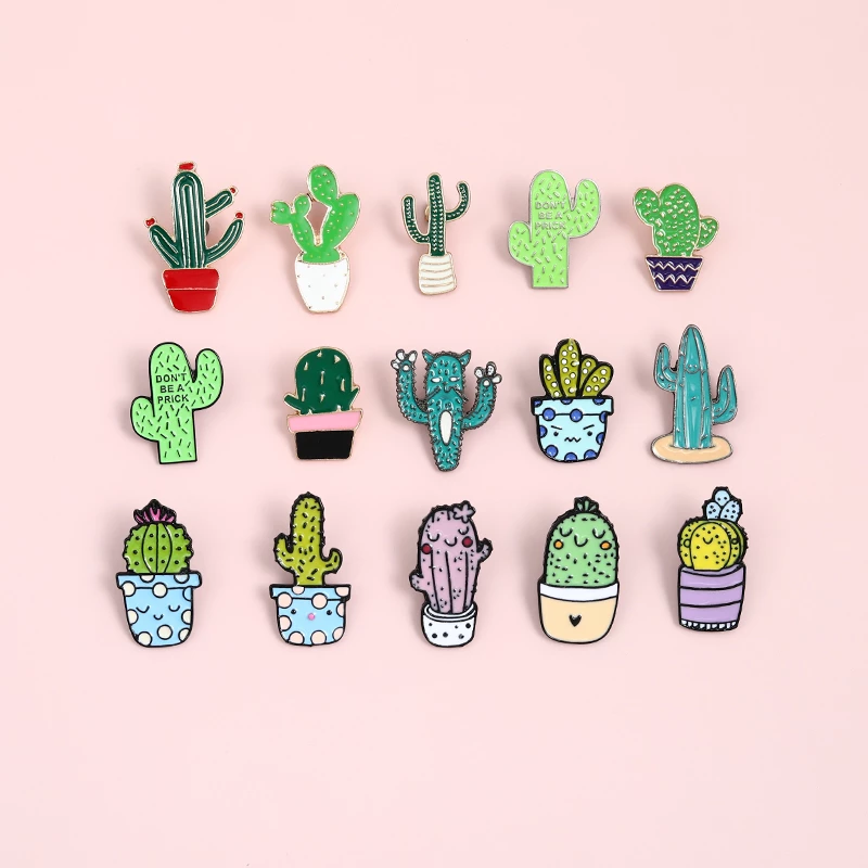 Cactus Plants - Enamel Pin