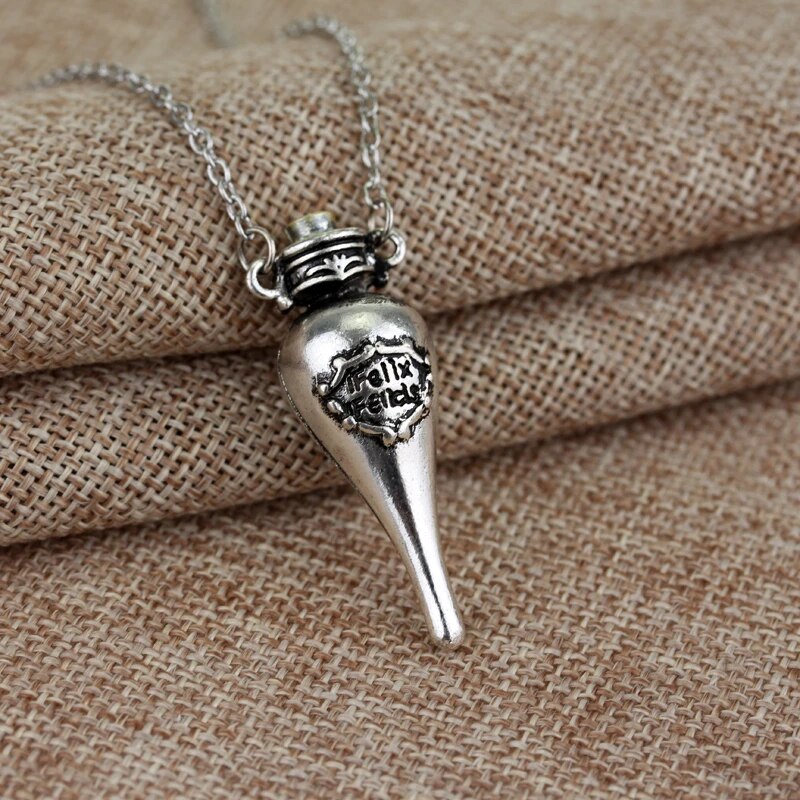 Harry Potter Felix Felicis Potion Bottle - Necklace - The Blingspot Studio