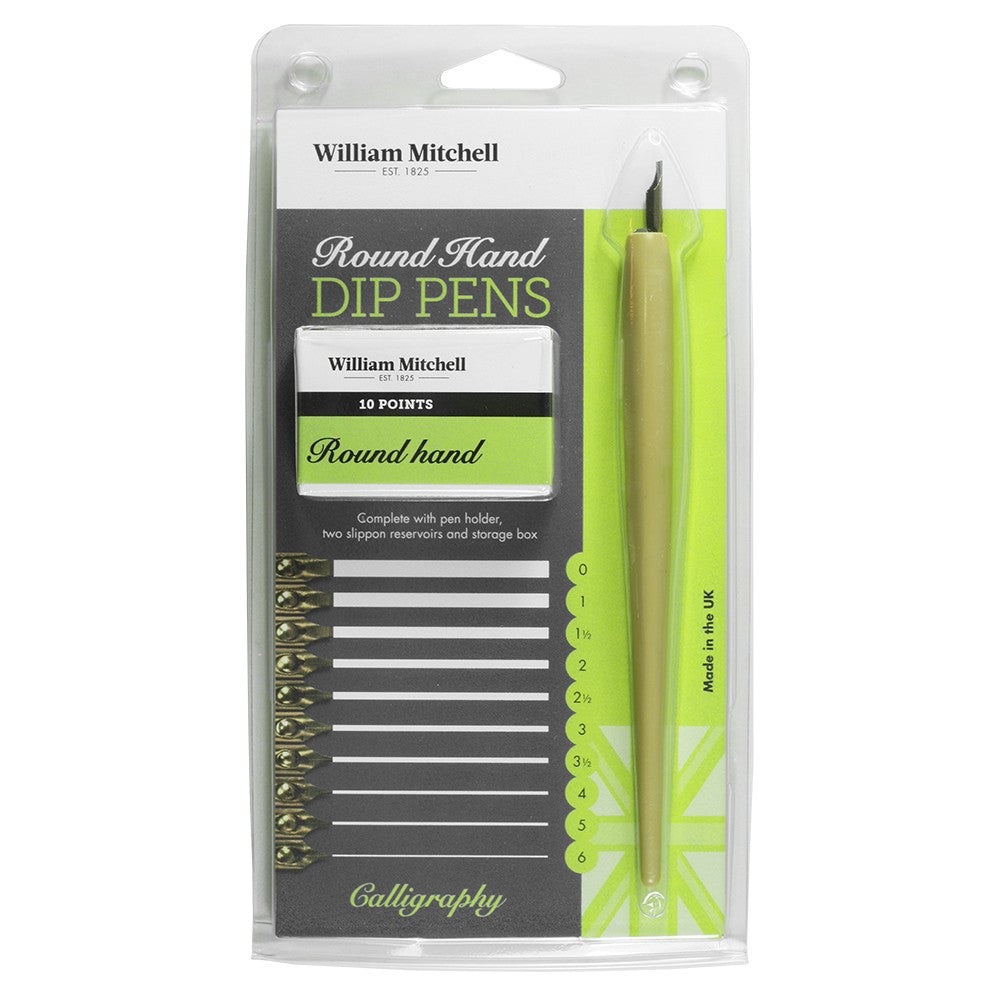 William Mitchell - Round Hand Dip Pens