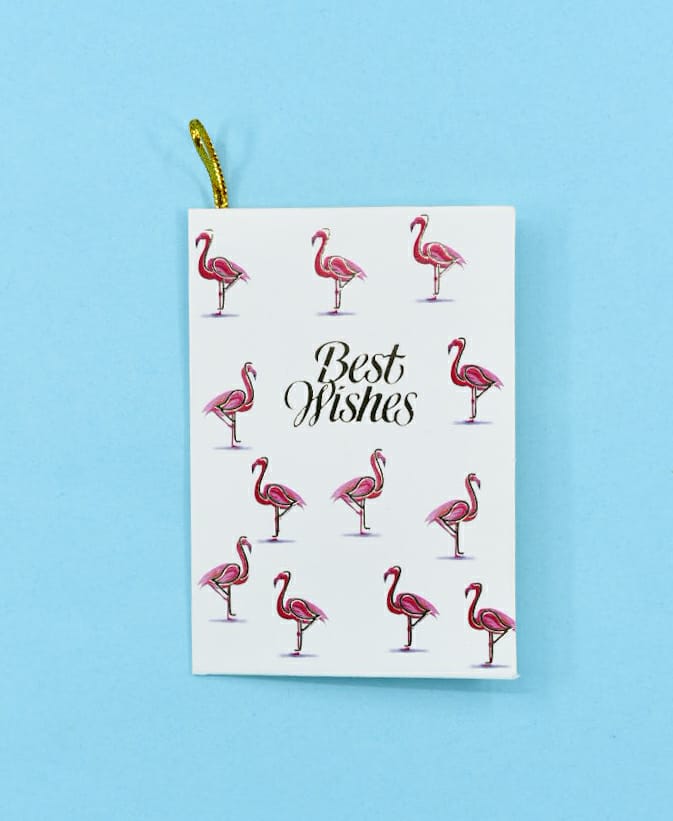 Best Wishes (Flamingo) - Gift Card