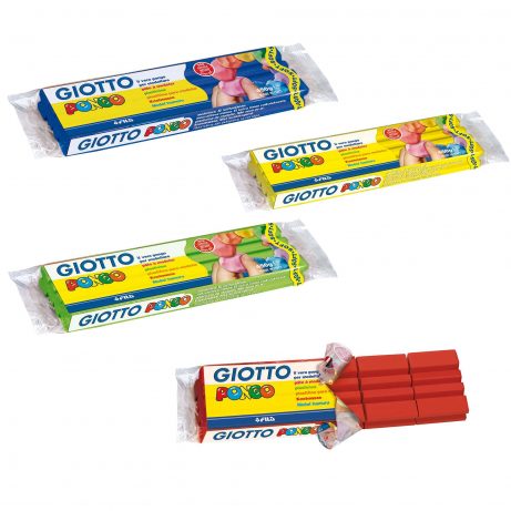 Giotto Non Dry-Able Plasticine in 450g