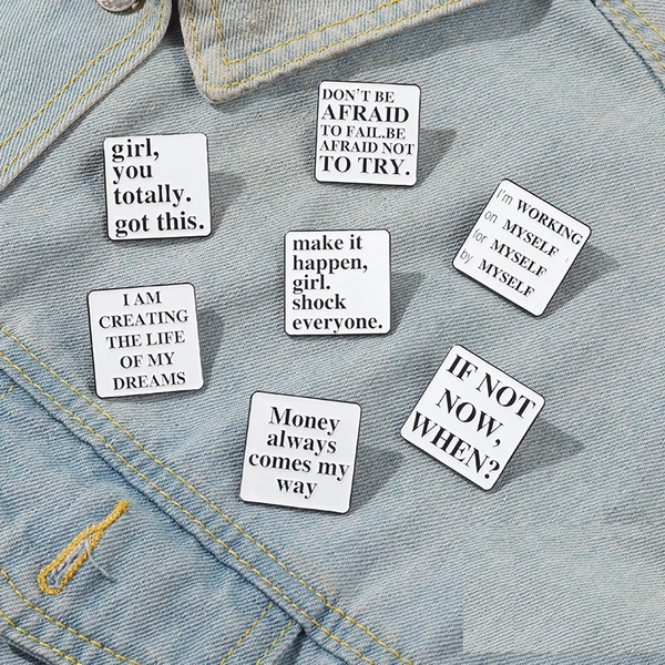 Positive Affirmations - Enamel Pin