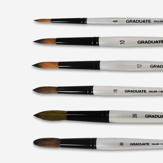 Daler Rowney Graduate Round Tip Brushes