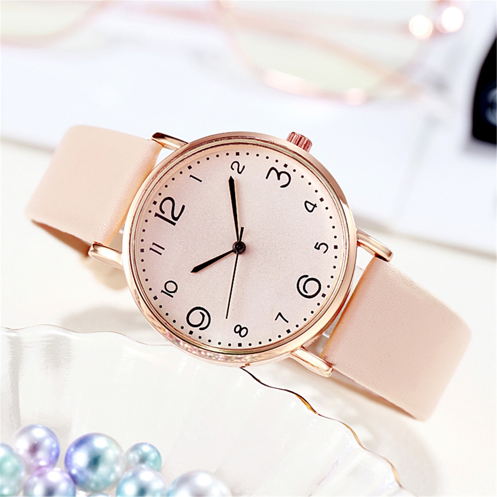 Pink & Rose Gold  - Wrist Watch