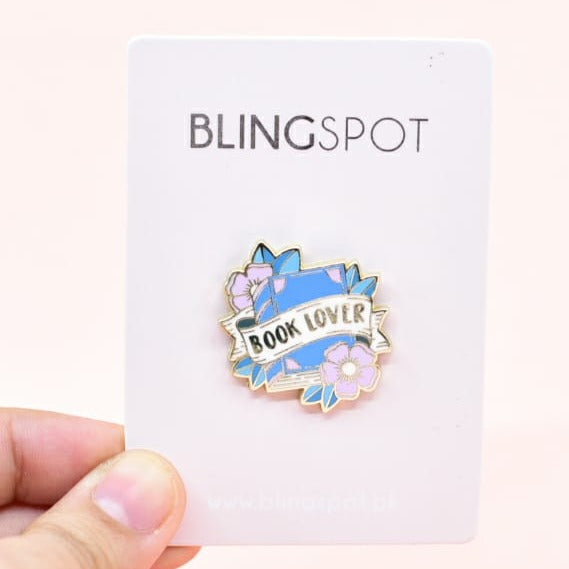 Book Lover- Enamel Pin