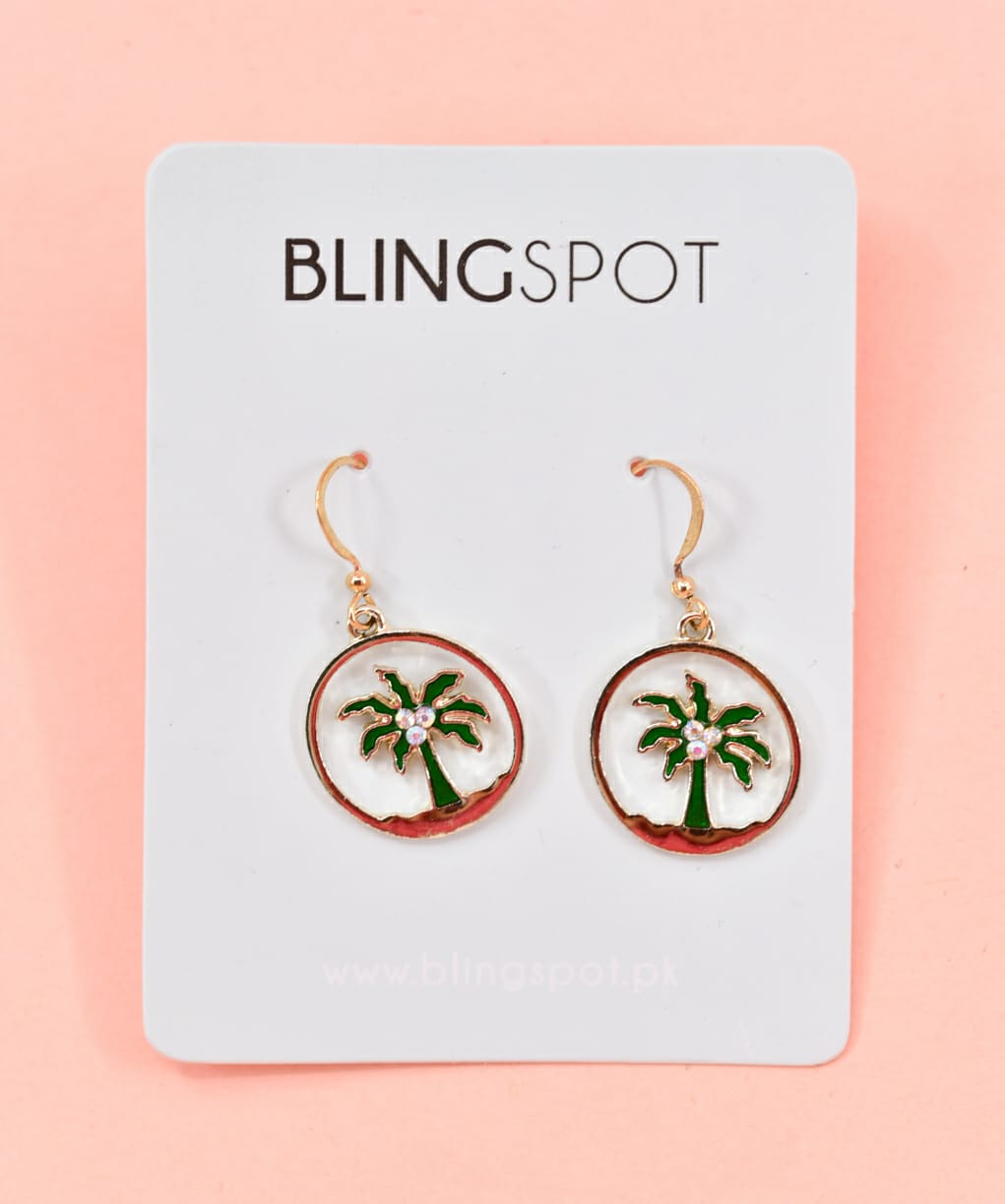 Palm Tree - Earrings