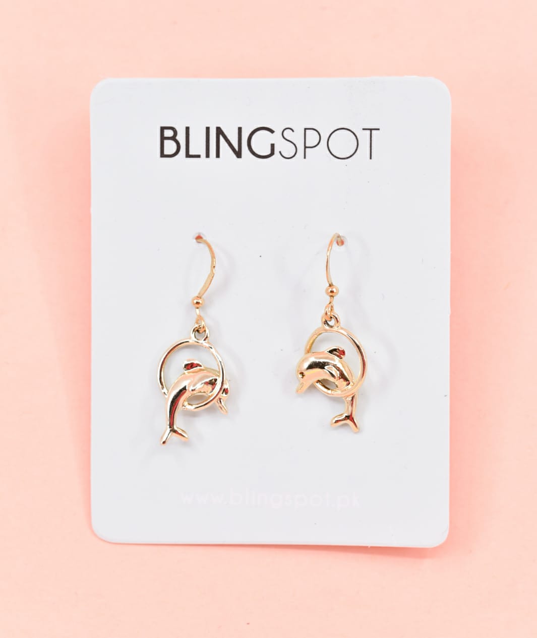 Dolphin Gold - Earrings