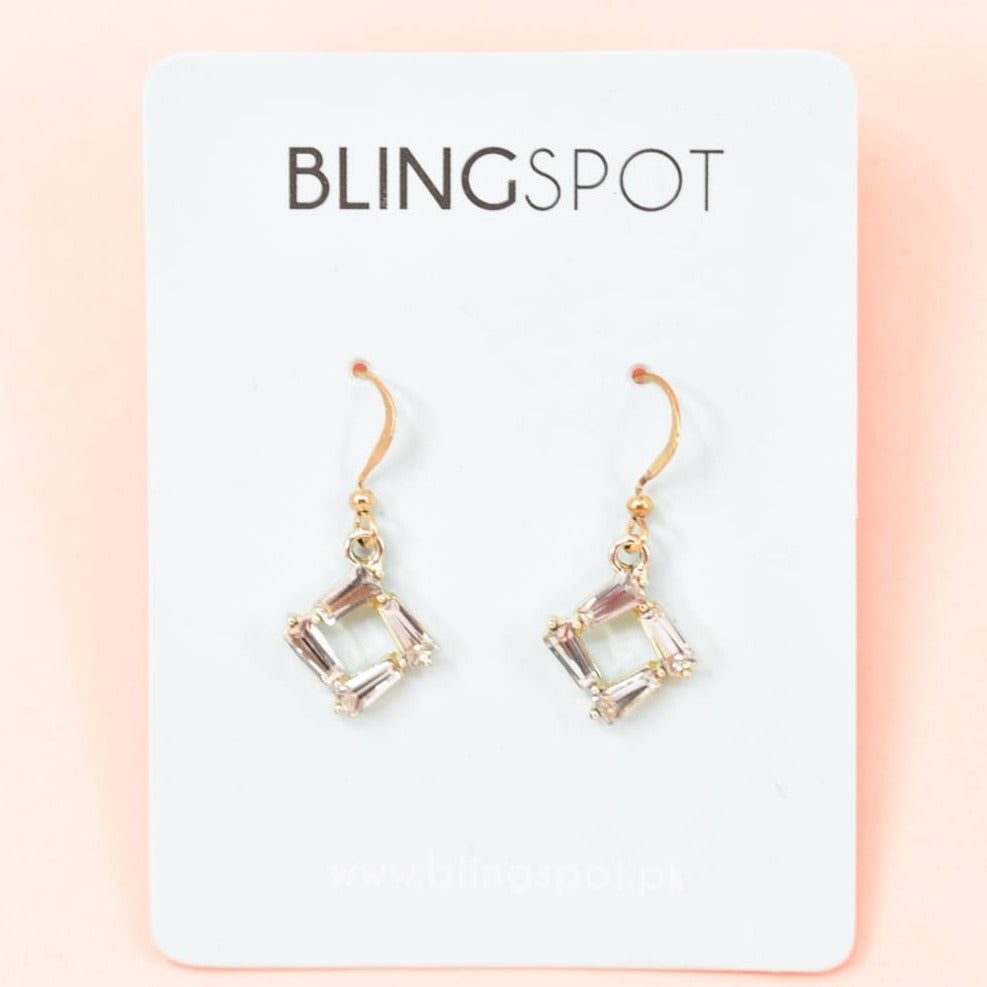 Blingy Rhombus Earrings