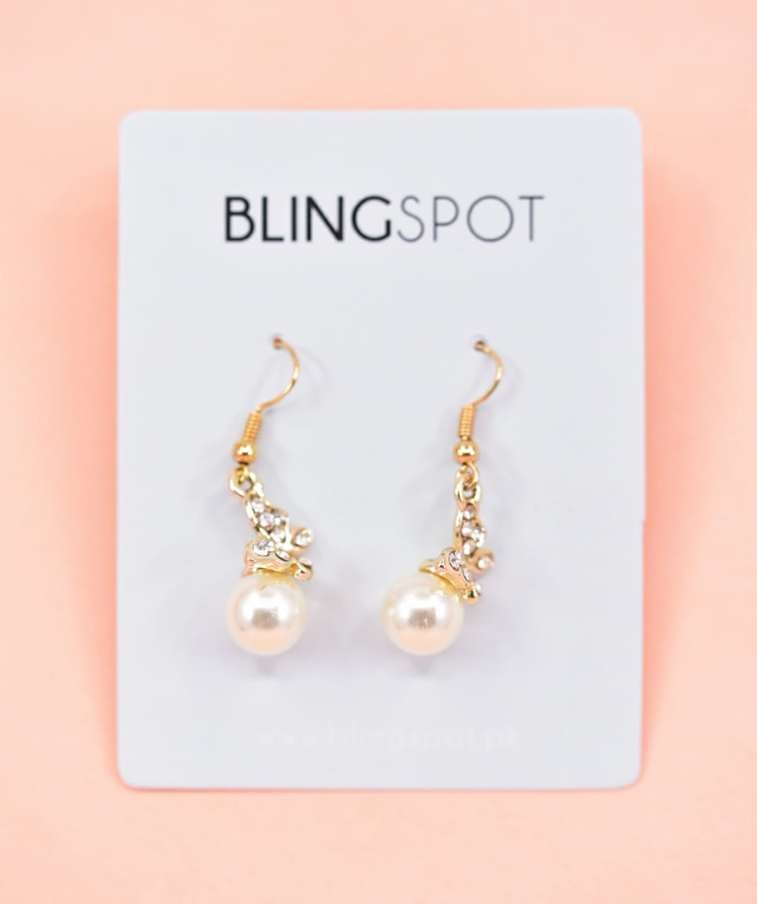 Pearl &amp; Flutter - Earrings