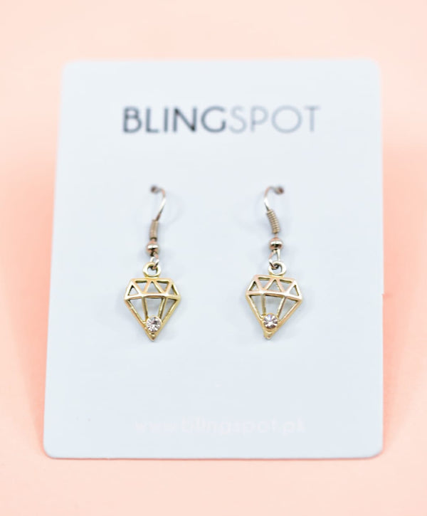 All That Glitters Diamond - Earrings