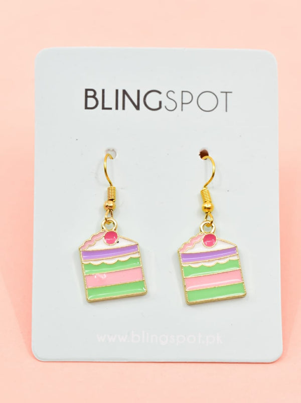 Rainbow Cake - Earrings