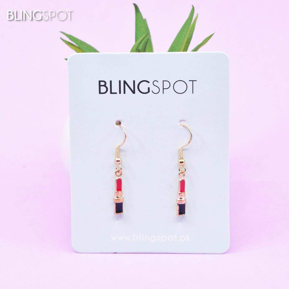 Lipstick - Earrings