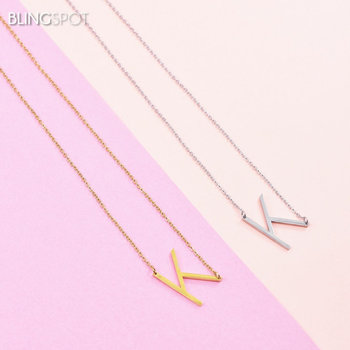 Initials K - Necklace