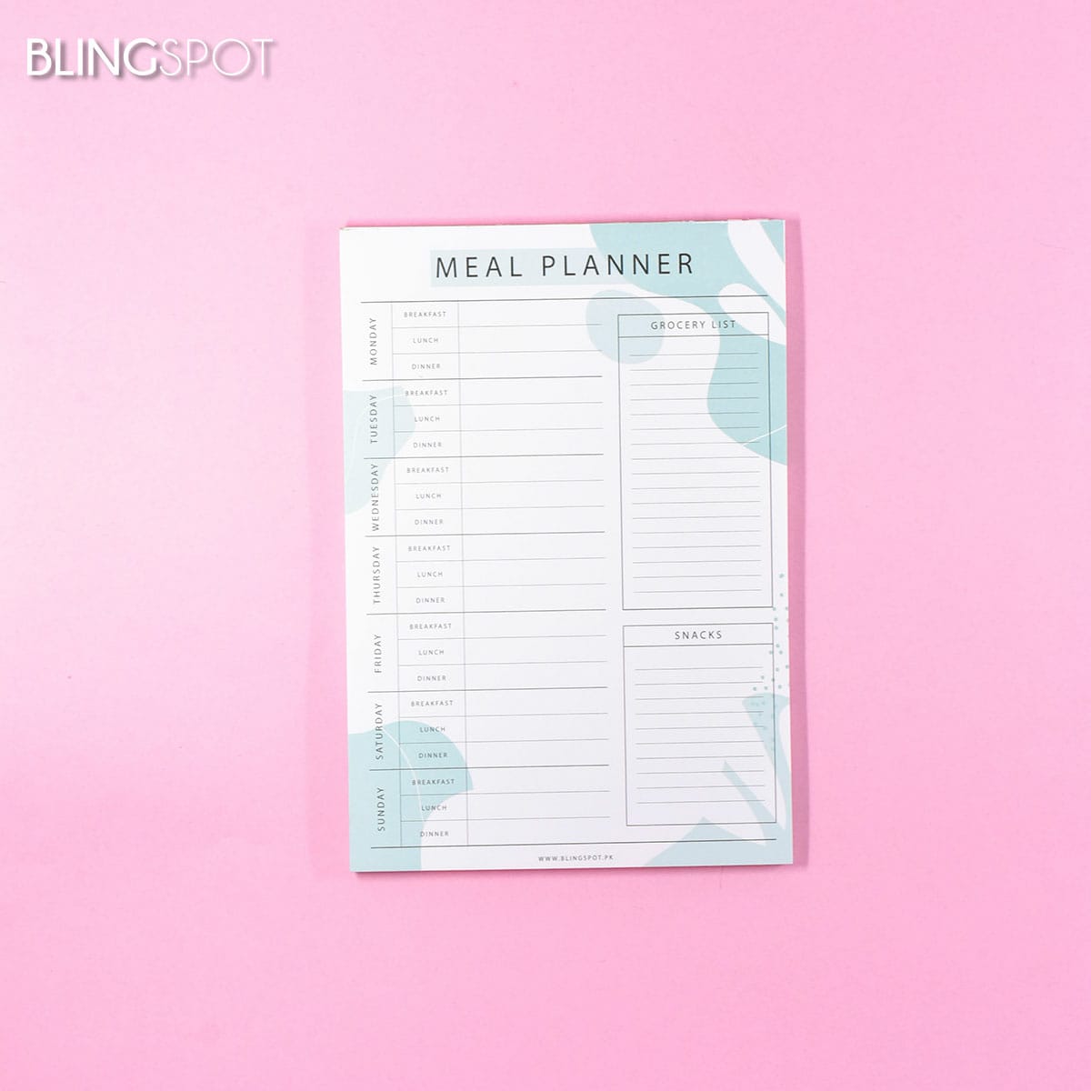 Meal Planner - Notepad