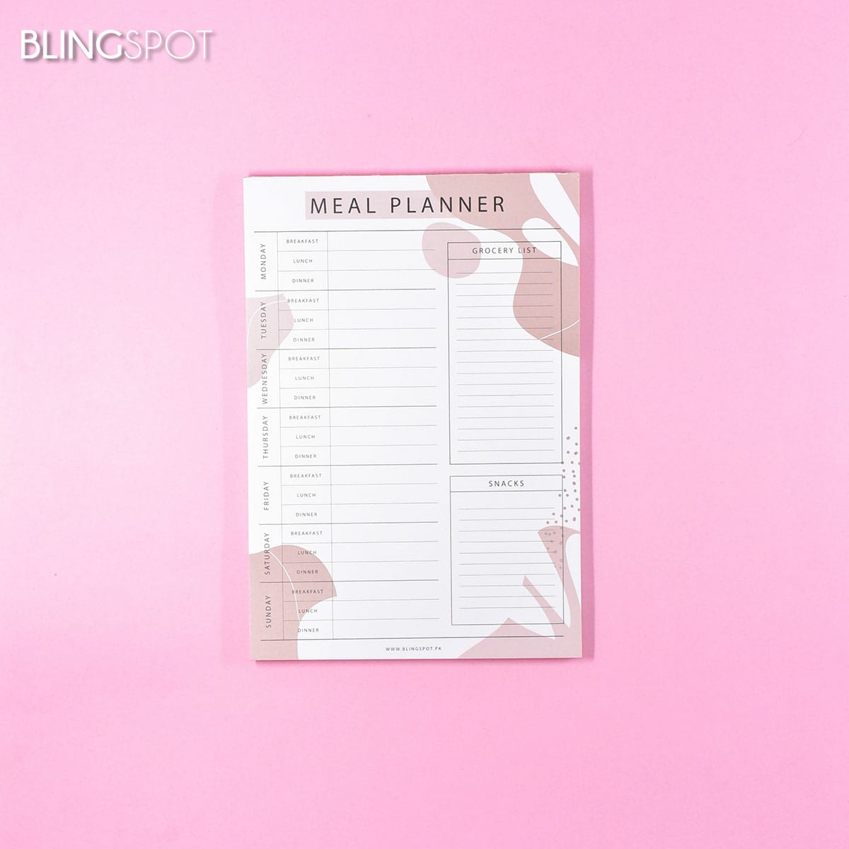 Meal Planner - Notepad